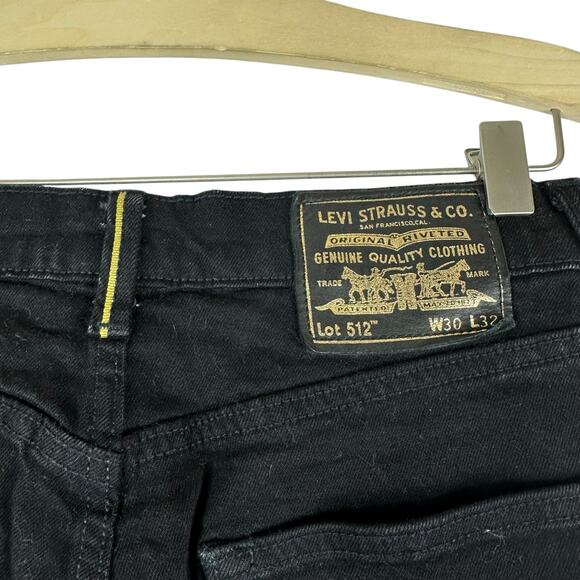 LEVIS Black Gold Selvedge Special Edition Size 30 x 32 Skinny Jeans Men's - Picture 5 of 13